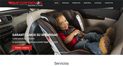 Desktop Screenshot of imporfrenos.com